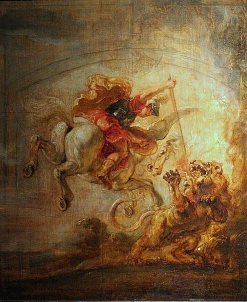Peter Paul Rubens Bellerophon, Pegasus and Chimera china oil painting image